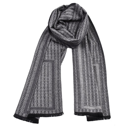 Double-sided Thick Warm Korean Men's Scarf