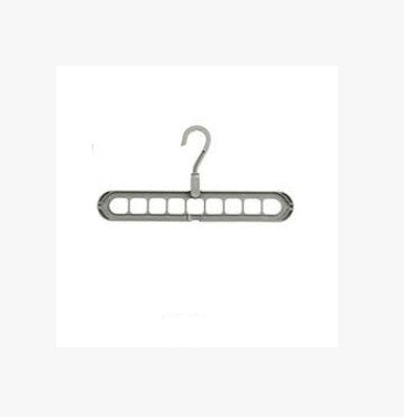 Plastic Clothes Hanger with Storage Hook