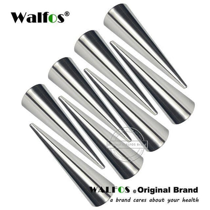 8 Pieces Stainless Steel Cannoli Baking Molds
