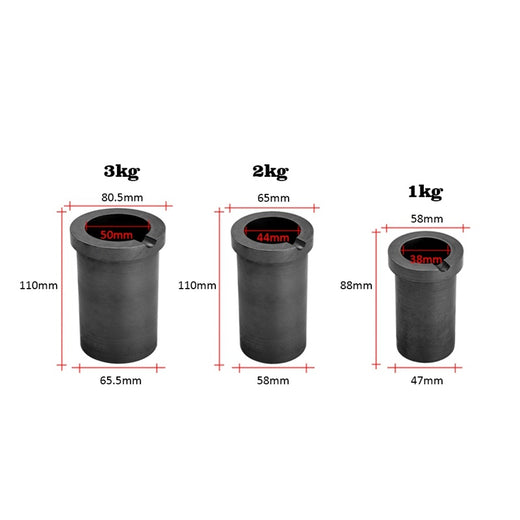 High Temperature Resistant Graphite Crucible