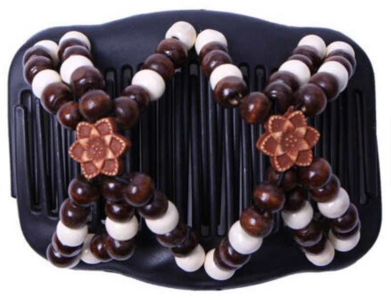 Vintage Beaded Hair Comb