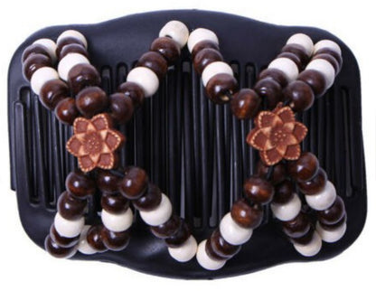 Vintage Beaded Hair Comb