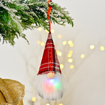 Christmas Knitted Pendant Decoration with Lights