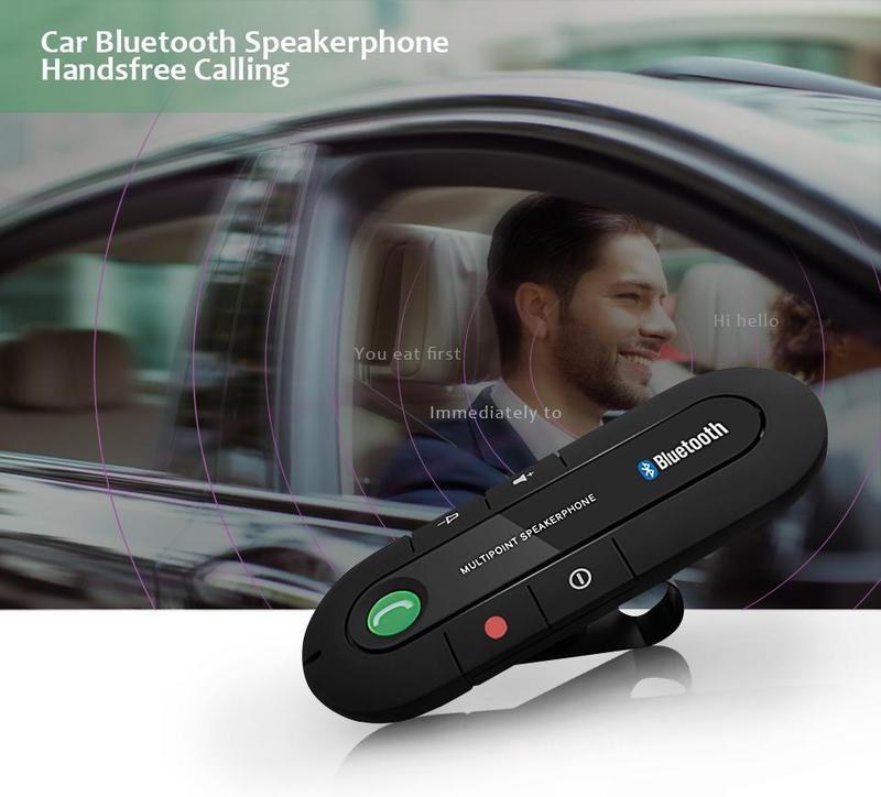 Bluetooth Car Visor Speakerphone