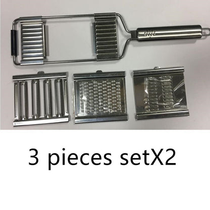 Stainless Steel Grater Vegetable Fruit Slicer Peeler