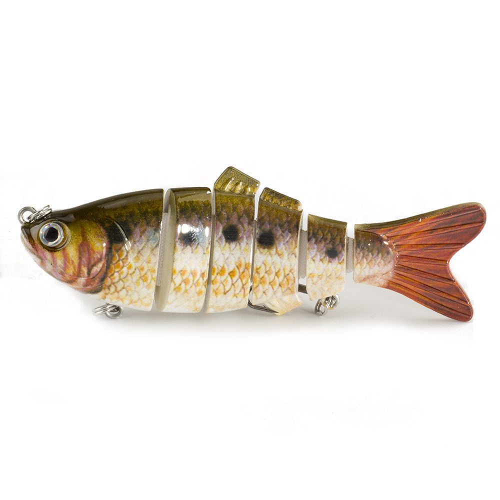 6-Segment Hard Fishing Lure – 10cm, 17g Shallow Water Bait