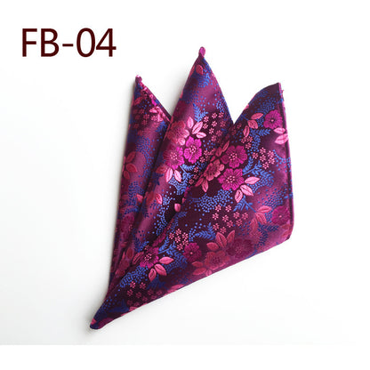 British Business Polyester Yarn Jacquard Small Towel