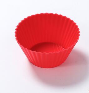 Nonstick Reusable Silicone Cupcake Liners 12 Pieces