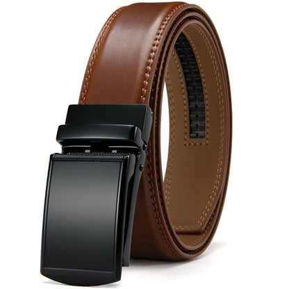 Double-sided Genuine Leather Business Belt