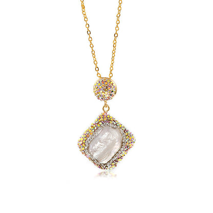 Personality Niche Design Necklace Earring Ring Set