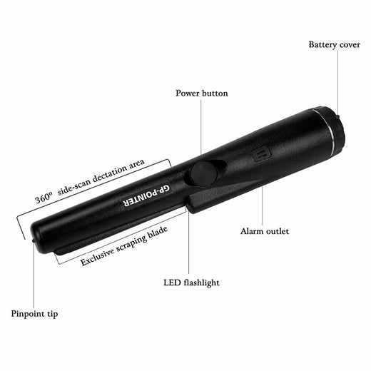 Portable Pro Pointer Metal Detector Long Range Finder