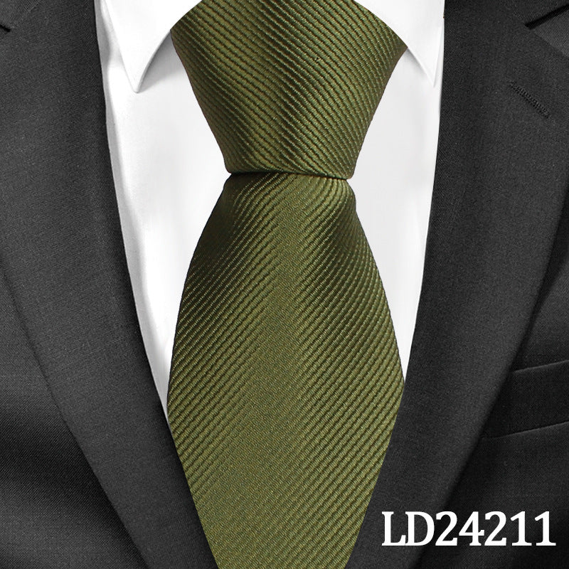 instripe Classic Polyester Tie Set, 6cm Necktie