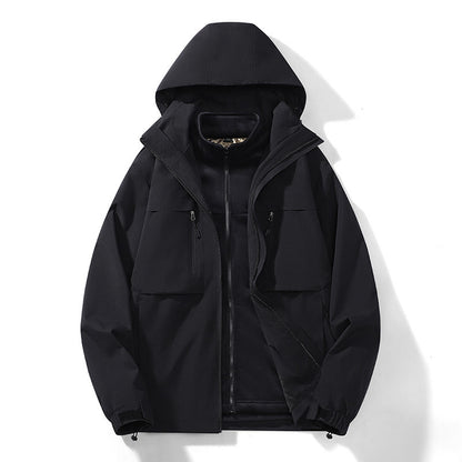 Men's And Women's Three-in-one Spring And Autumn Windproof