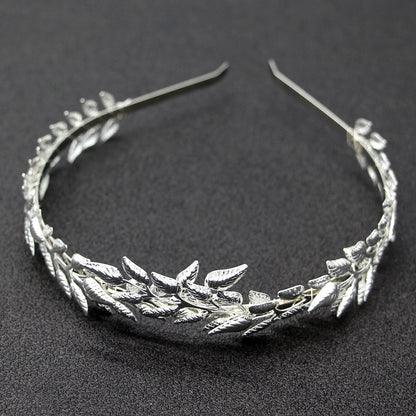 Golden Leaf Bridal Headband