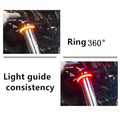 Two Color Motorcycle LED Turn Signal Ring