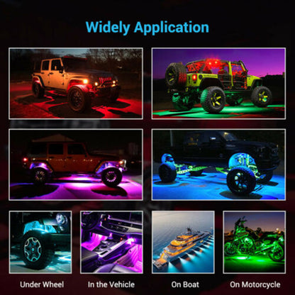 APP Control Decorative Lights for Car and Motorcycle