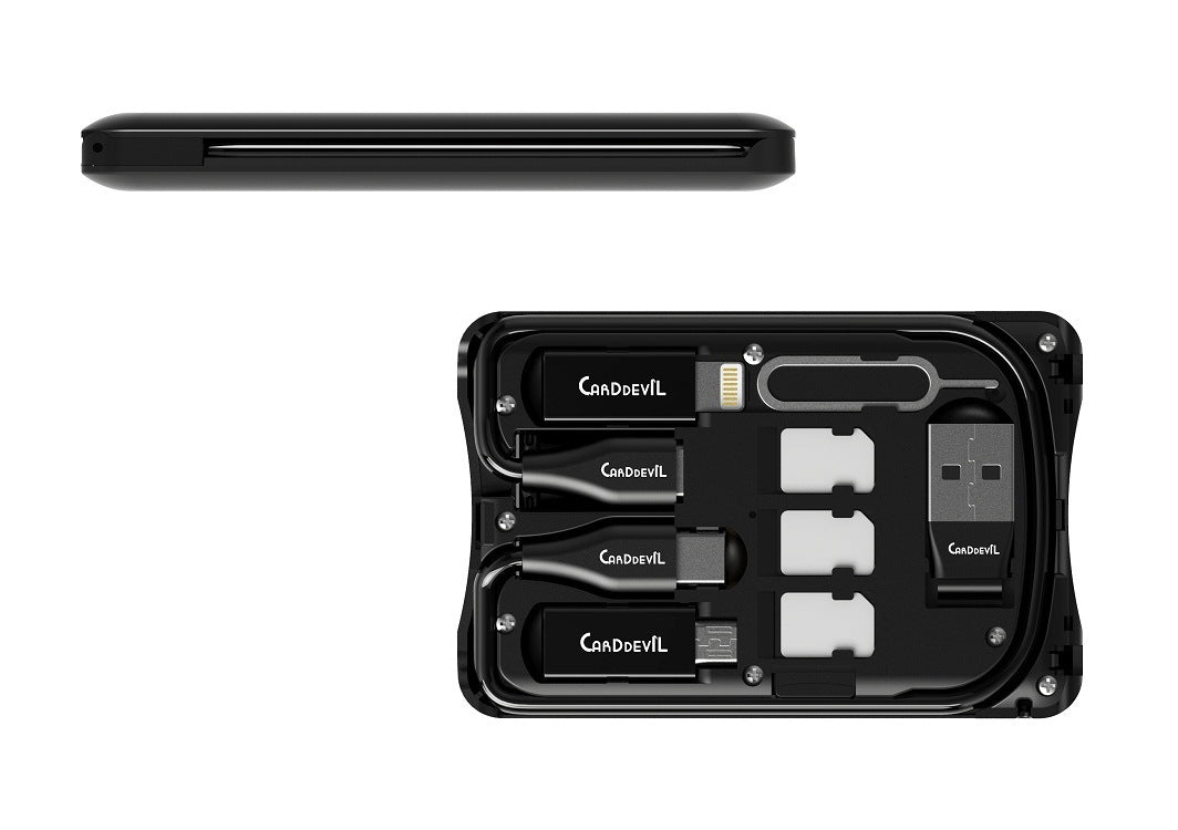 Multifunctional Travel Survival Card  All-in-One Data Cable
