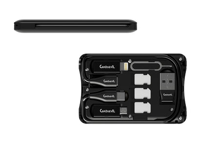 Multifunctional Travel Survival Card  All-in-One Data Cable