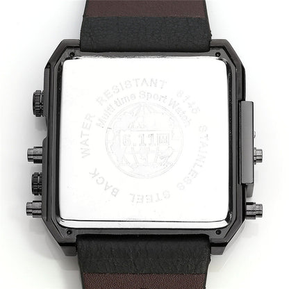 611 Date Countdown Waterproof Electronic Watch