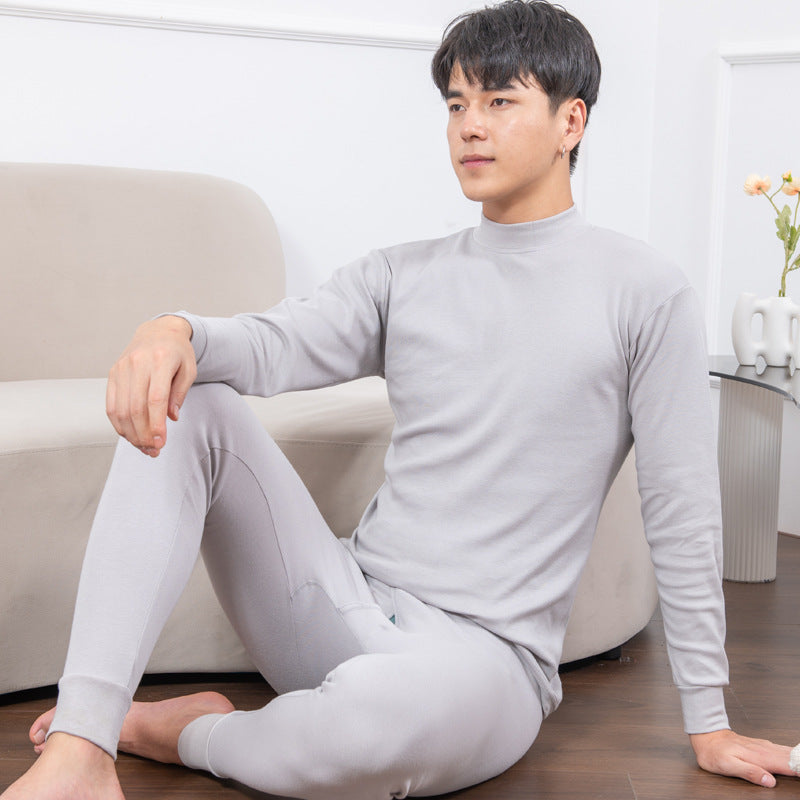 Men's Thick Cotton Thermal Underwear Suit