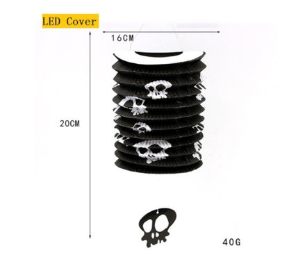 Halloween Ghost Lantern String Lights Holiday Decoration