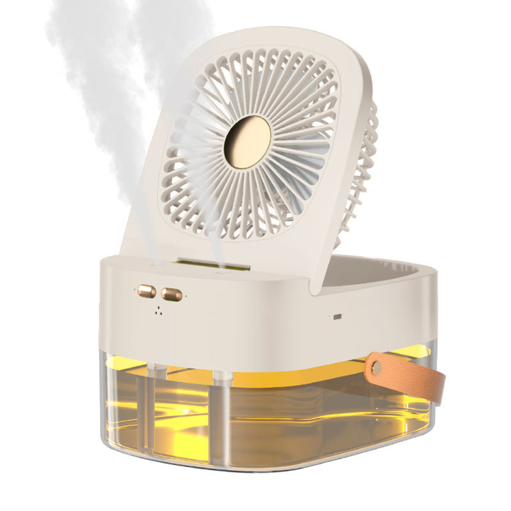 Mini Air Cooler Humidifying Spray Fan USB