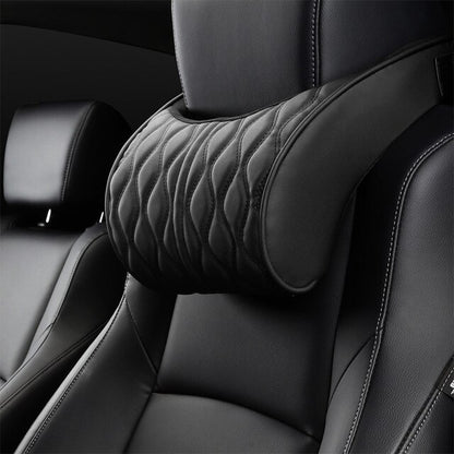 Car Headrest and Lumbar Support Set