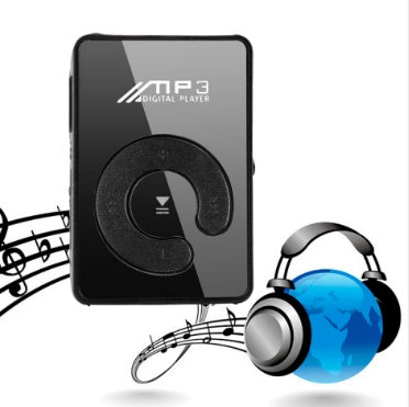 New Mini Fashion SD TF Mirror Portable MP3 Player Clip Media Player