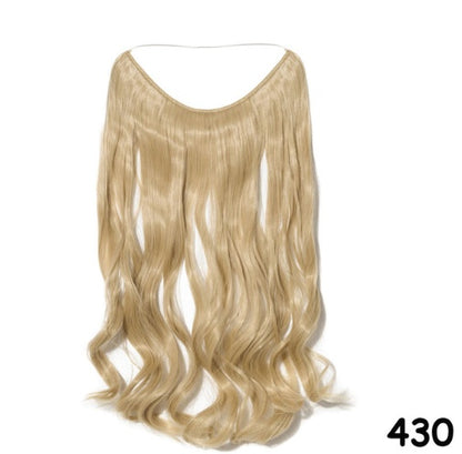 S-noilite 20" Invisible Wire Hair Extensions