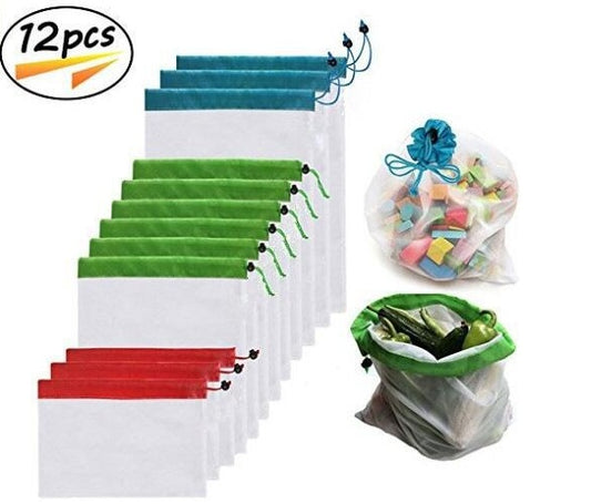 Multi-functional Mesh Fruit & Vegetable Bag Set
