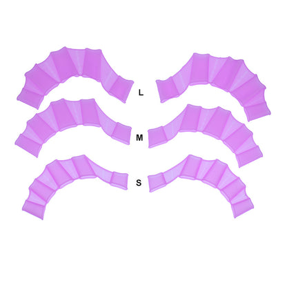 Unisex Frog Swim Flippers & Webbed Gloves