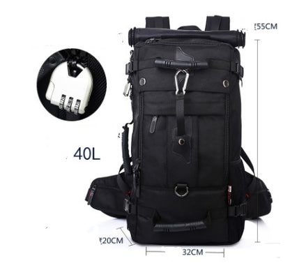Men's Large Capacity Oxford Hiking Backpack – Multifunctional Outdoor Bag