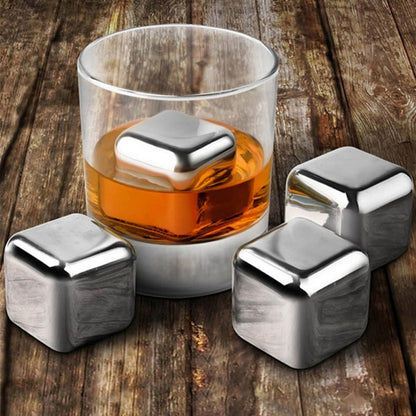 Reusable Ice Cubes Chilling Stones for Whiskey Bar Tool