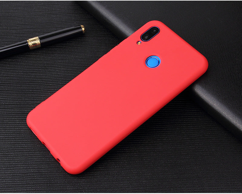 Frosted candy color mobile phone case