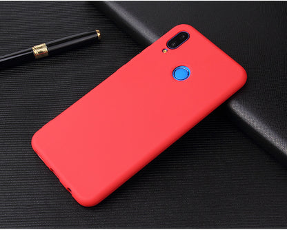 Frosted candy color mobile phone case