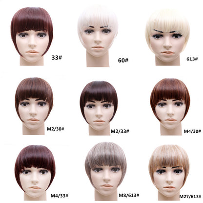 Synthetic Fake Hair Bangs