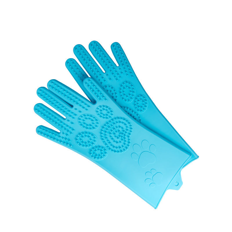 Silicone Heat-Resistant Scrubbing Gloves