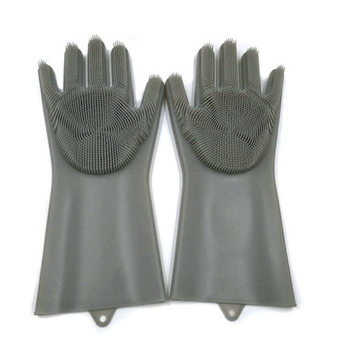 Silicone Heat-Resistant Scrubbing Gloves