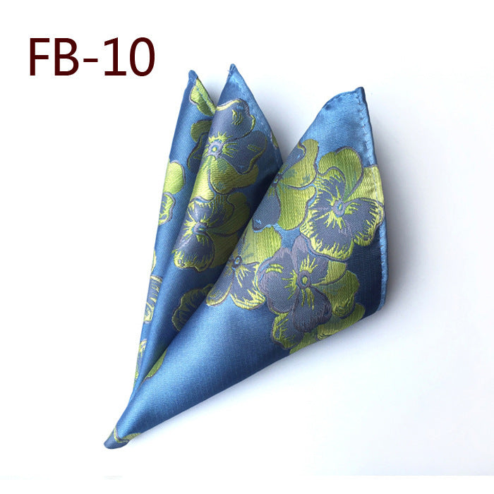 British Business Polyester Yarn Jacquard Small Towel
