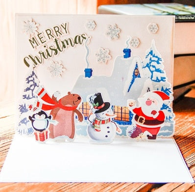 Wholesale 3D Christmas Greeting Card