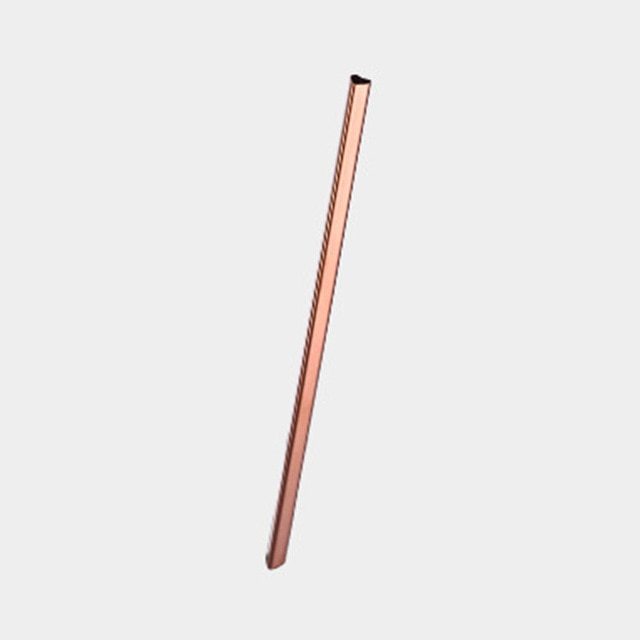 Reusable Metal Heart-shaped Drinking Straws Set