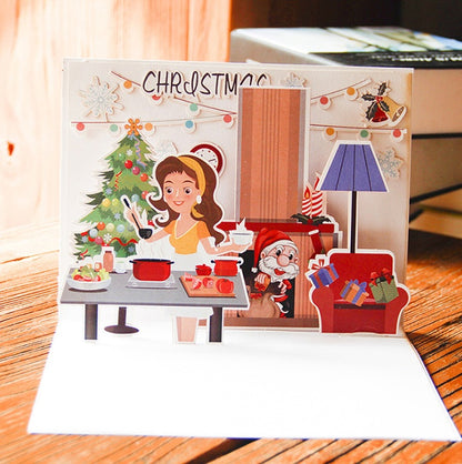 Wholesale 3D Christmas Greeting Card