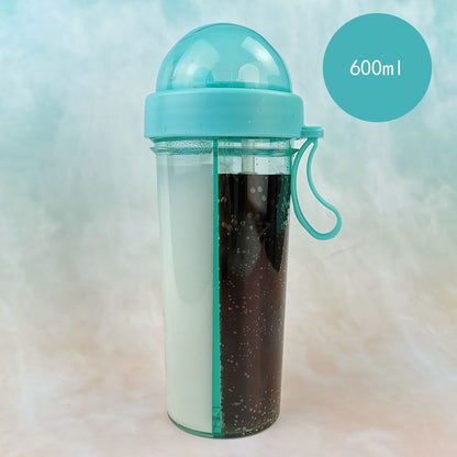 Double Drink Water Cup Bottle Kitchen Gadget