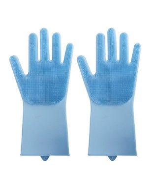 Silicone Heat-Resistant Scrubbing Gloves