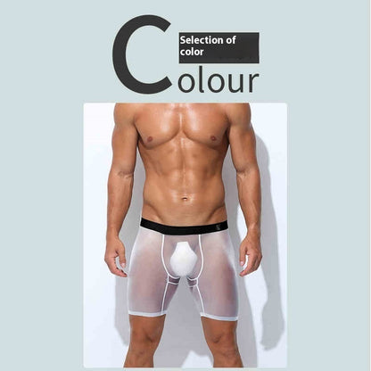 Plus Size Ice Mesh Sports Underwear