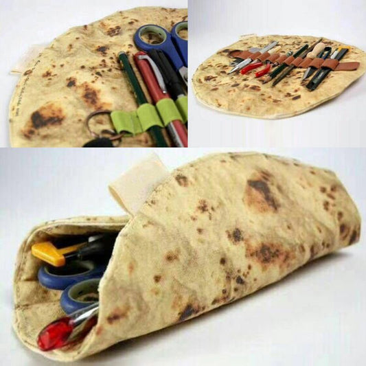 Burrito Style Pencil Case - Fun and Unique Design