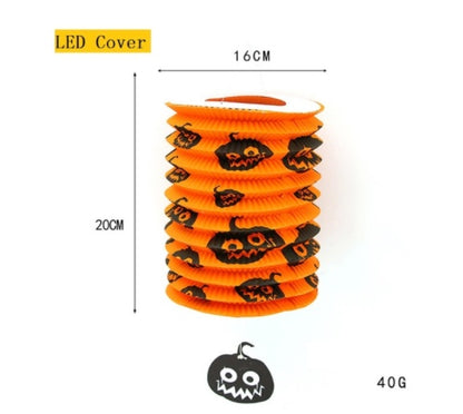 Halloween Ghost Lantern String Lights Holiday Decoration