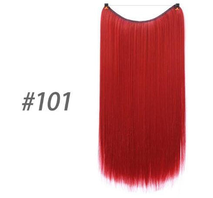 S-noilite 20" Invisible Wire Hair Extensions