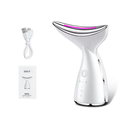 Neck Face Beauty Device LED Photon Therapy