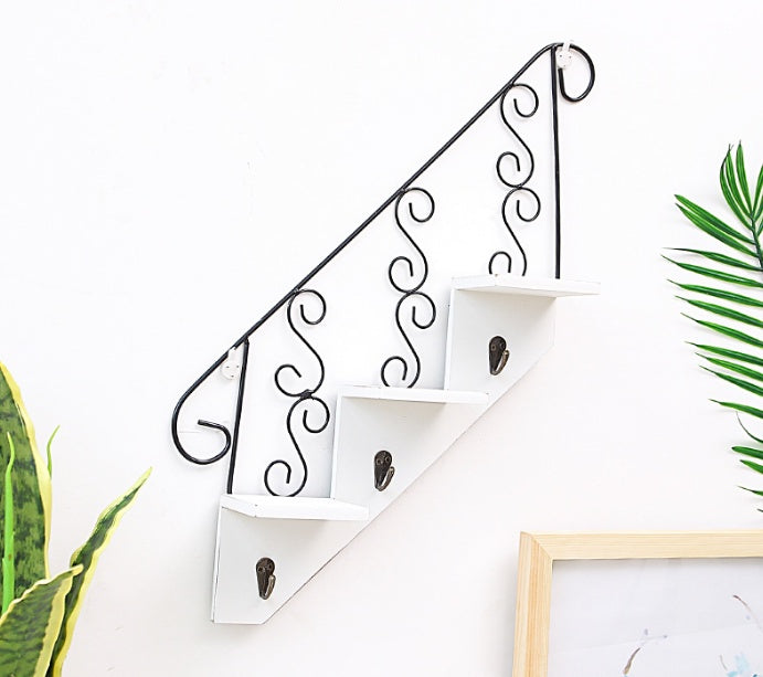 Trapezoidal Hook Wall Flower Stand